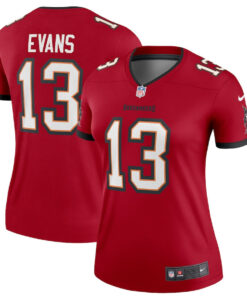 Mike Evans 13 Tampa Bay Buccaneers Women Legend Jersey - Red JS9955 nicesnker