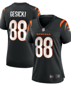 Mike Gesicki 88 Cincinnati Bengals Women's Game Jersey - Black JS7862 nicesnker