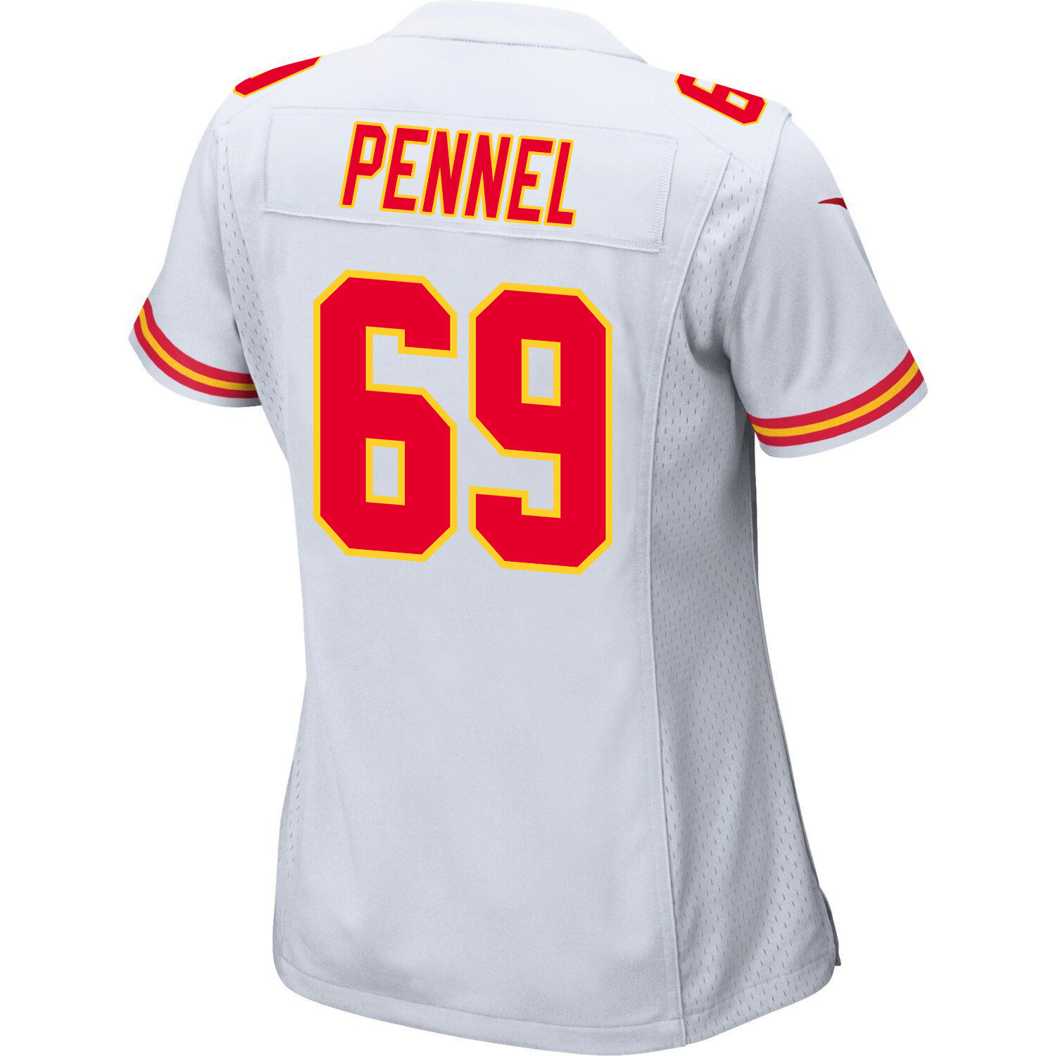 Mike Pennel 69 Kansas City Chiefs Super Bowl LVIII Champions 4X Game Women Jersey - White JS4469 nicesnker - Image 3