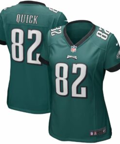 Mike Quick 82 Philadelphia Eagles Women Game Retired Jersey - Midnight Green JS6605 nicesnker