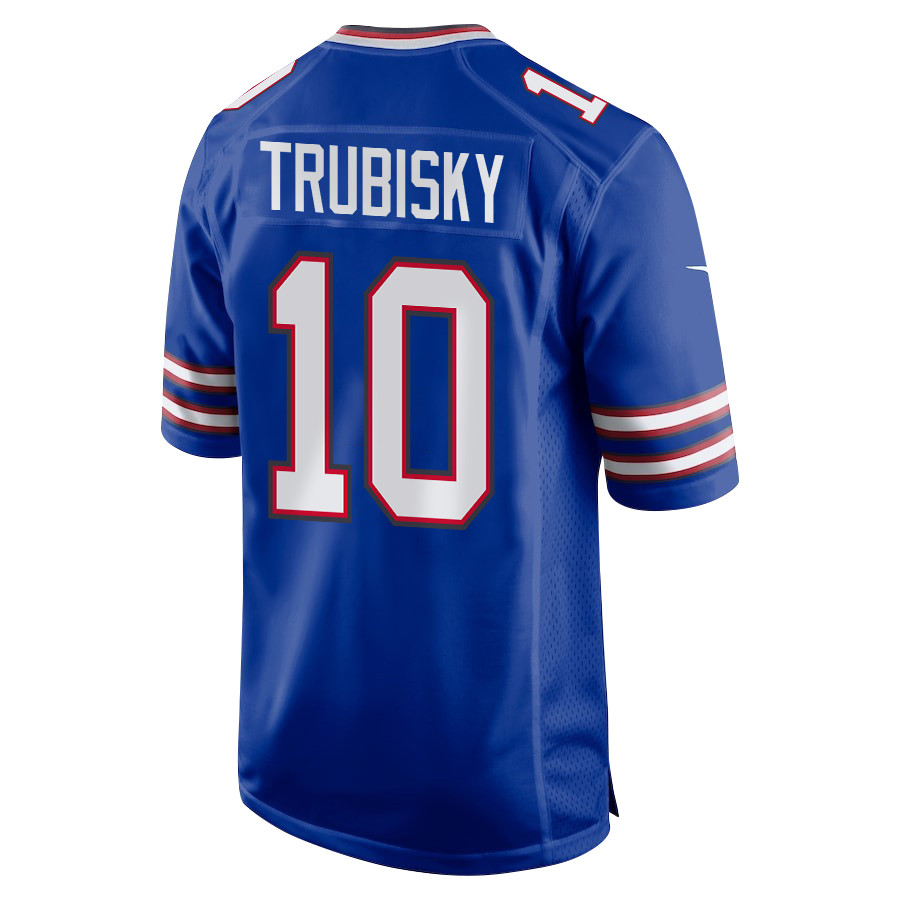 Mitch Trubisky 10 Buffalo Bills Team Game Men Jersey - Royal JS9476 nicesnker - Image 2