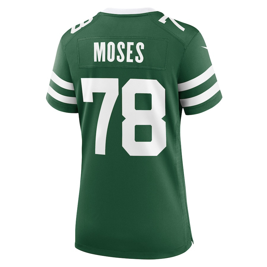 Morgan Moses 78 New York Jets Women's Team Game Jersey - Legacy Green JS8950 nicesnker - Image 3