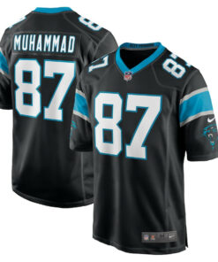 Muhsin Muhammad 87 Carolina Panthers Men Retired Jersey - Black JS2754 nicesnker