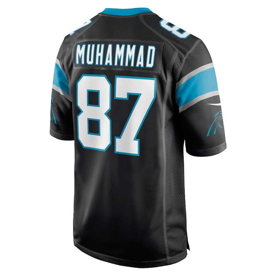 Muhsin Muhammad 87 Carolina Panthers Men Retired Jersey - Black JS2754 nicesnker - Image 3