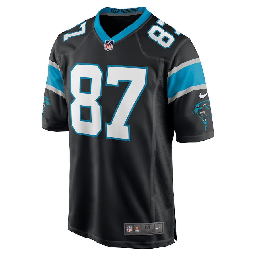 Muhsin Muhammad 87 Carolina Panthers Men Retired Jersey - Black JS2754 nicesnker - Image 2