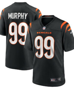 Myles Murphy 99 Cincinnati Bengals Team Game Men Jersey - Black JS2422 nicesnker