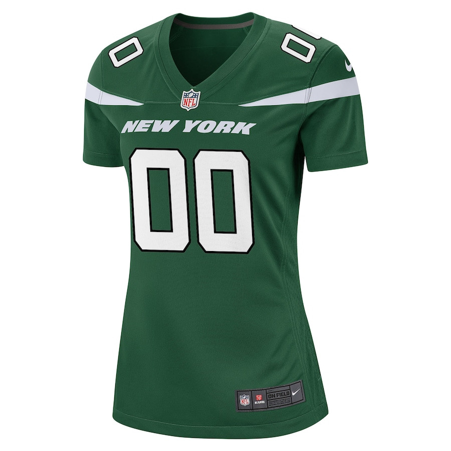 New York Jets Women Custom Game Jersey - Gotham Green JS8016 nicesnker - Image 2