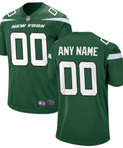 New York Jets YOUTH Custom Game Jersey - Gotham Green JS4731 nicesnker