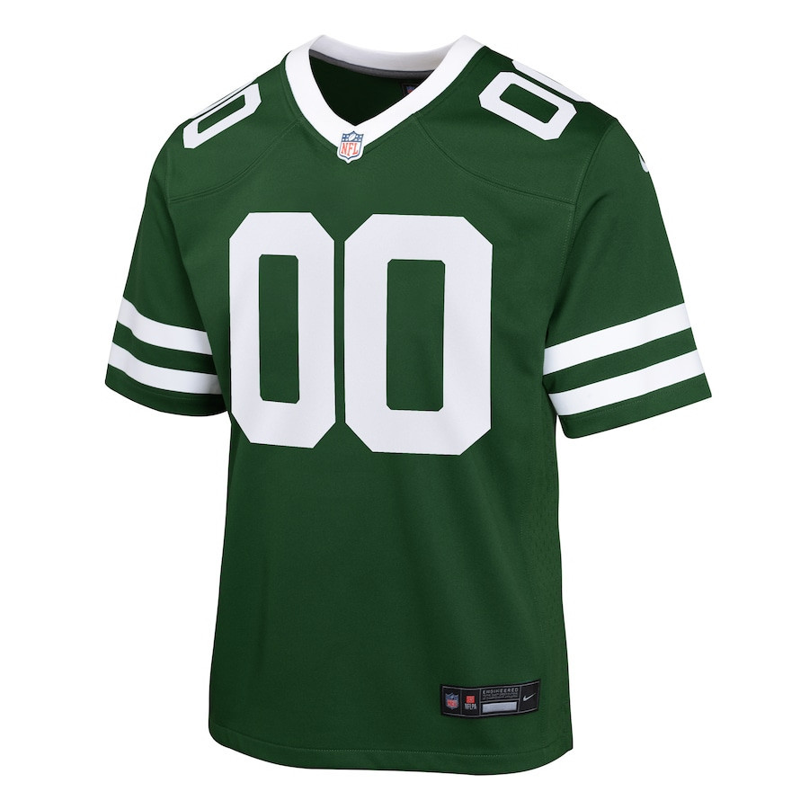 New York Jets Youth Game Jersey Customized, Legacy Green JS4095 nicesnker - Image 2