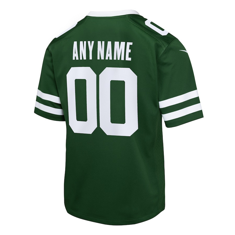 New York Jets Youth Game Jersey Customized, Legacy Green JS4095 nicesnker - Image 3