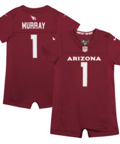 Newborn & Infant Arizona Cardinals Kyler Murray Cardinal Romper Jersey JS2938 nicesnker