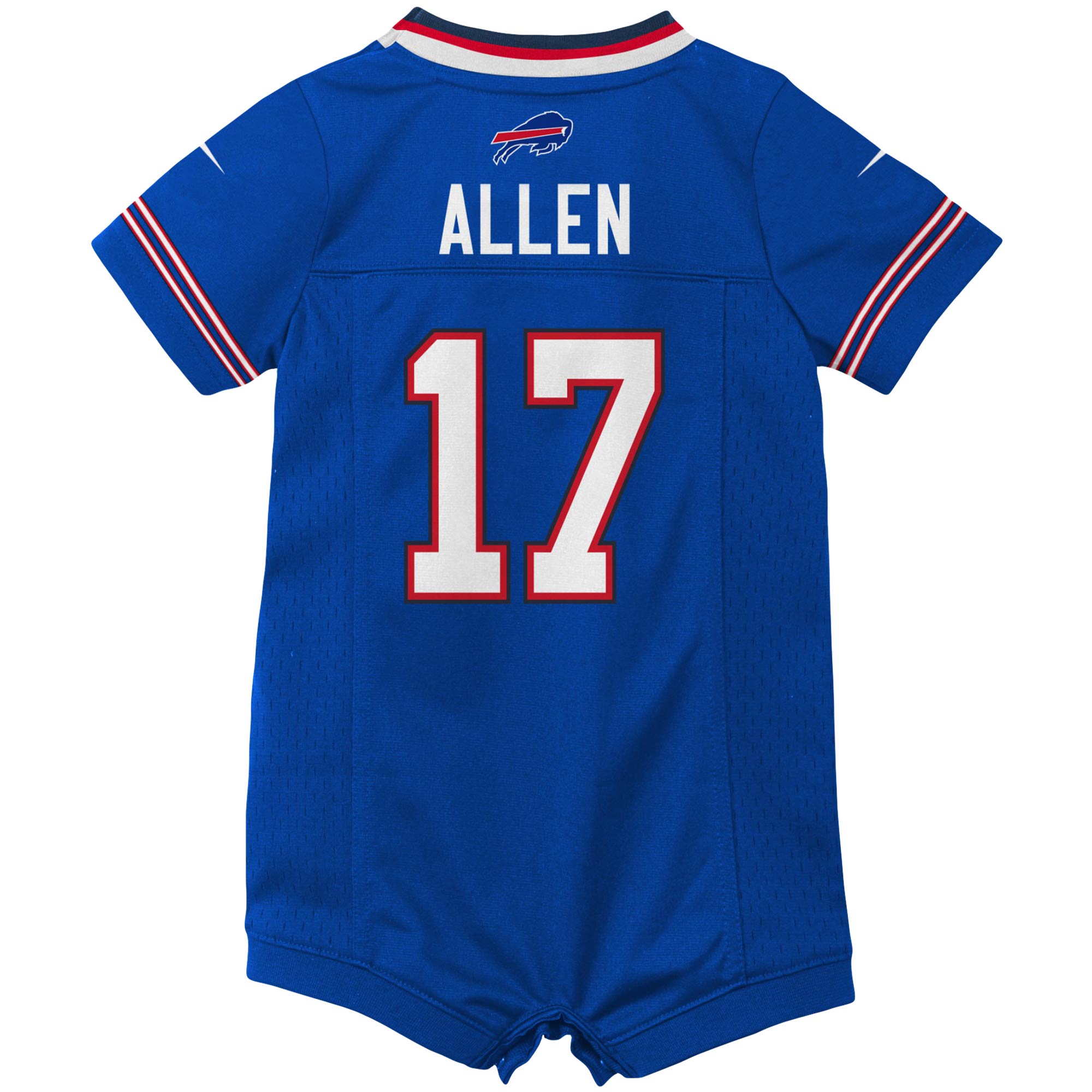 Newborn & Infant Buffalo Bills Josh Allen Royal Romper Jersey JS8642 nicesnker - Image 3
