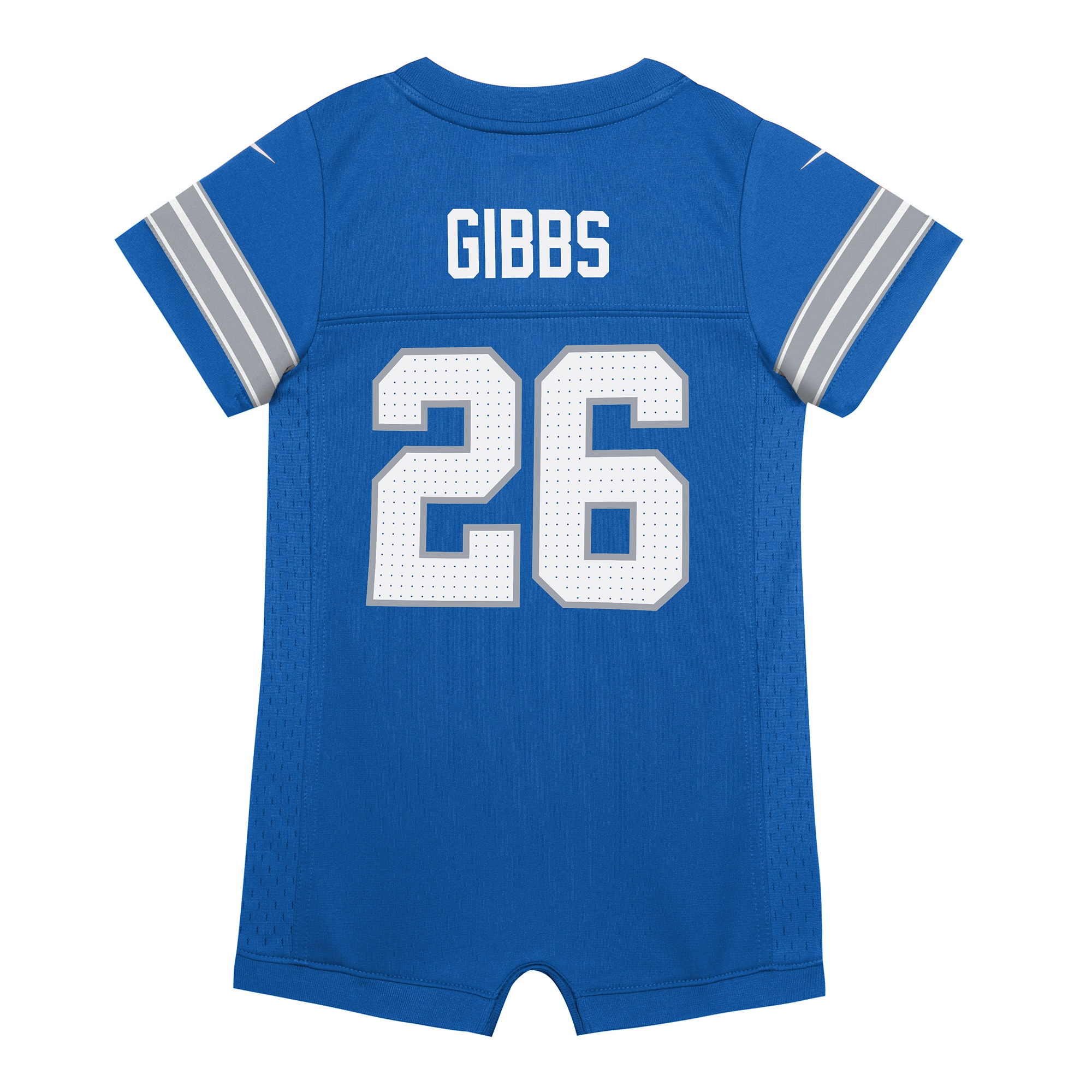 Newborn & Infant Detroit Lions Jahmyr Gibbs Blue Game Romper Jersey JS6394 nicesnker - Image 3
