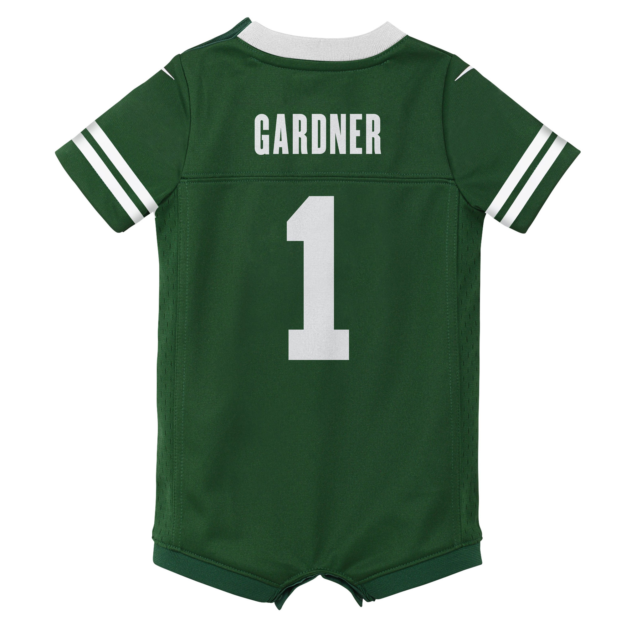 Newborn & Infant New York Jets Ahmad Sauce Gardner Legacy Green Game Romper Jersey JS7214 nicesnker - Image 3
