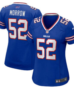 Nicholas Morrow 52 Buffalo Bills Women's Game Jersey - Royal JS5589 nicesnker