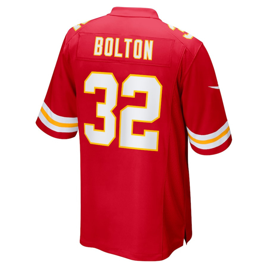 Nick Bolton #32 Kansas City Chiefs Super Bowl LIX YOUTH Jersey - Red JS9757 nicesnker - Image 3