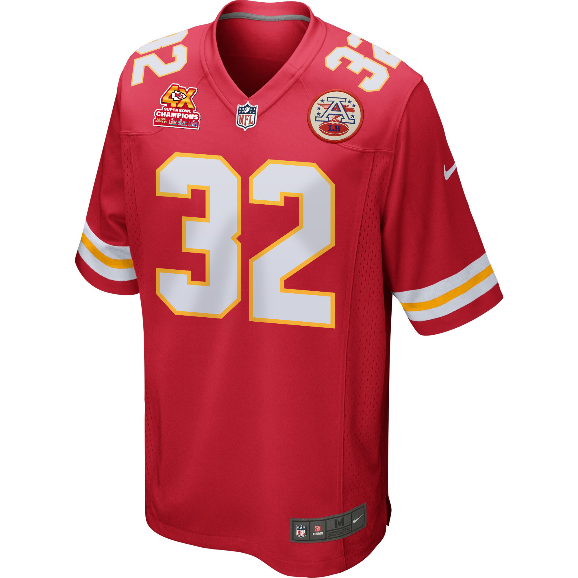 Nick Bolton 32 Kansas City Chiefs Super Bowl LVIII Champions 4X Game Men Jersey - Red JS4259 nicesnker - Image 2