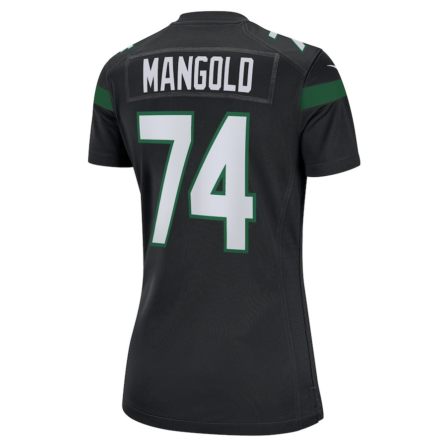 Nick Mangold 74 New York Jets Women Retired Jersey - Black JS9288 nicesnker - Image 3
