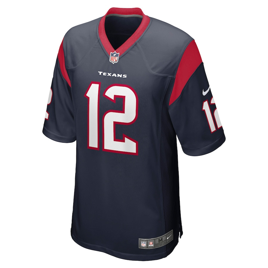 Nico Collins 12 Houston Texans Men Game Jersey - Navy JS3007 nicesnker - Image 2