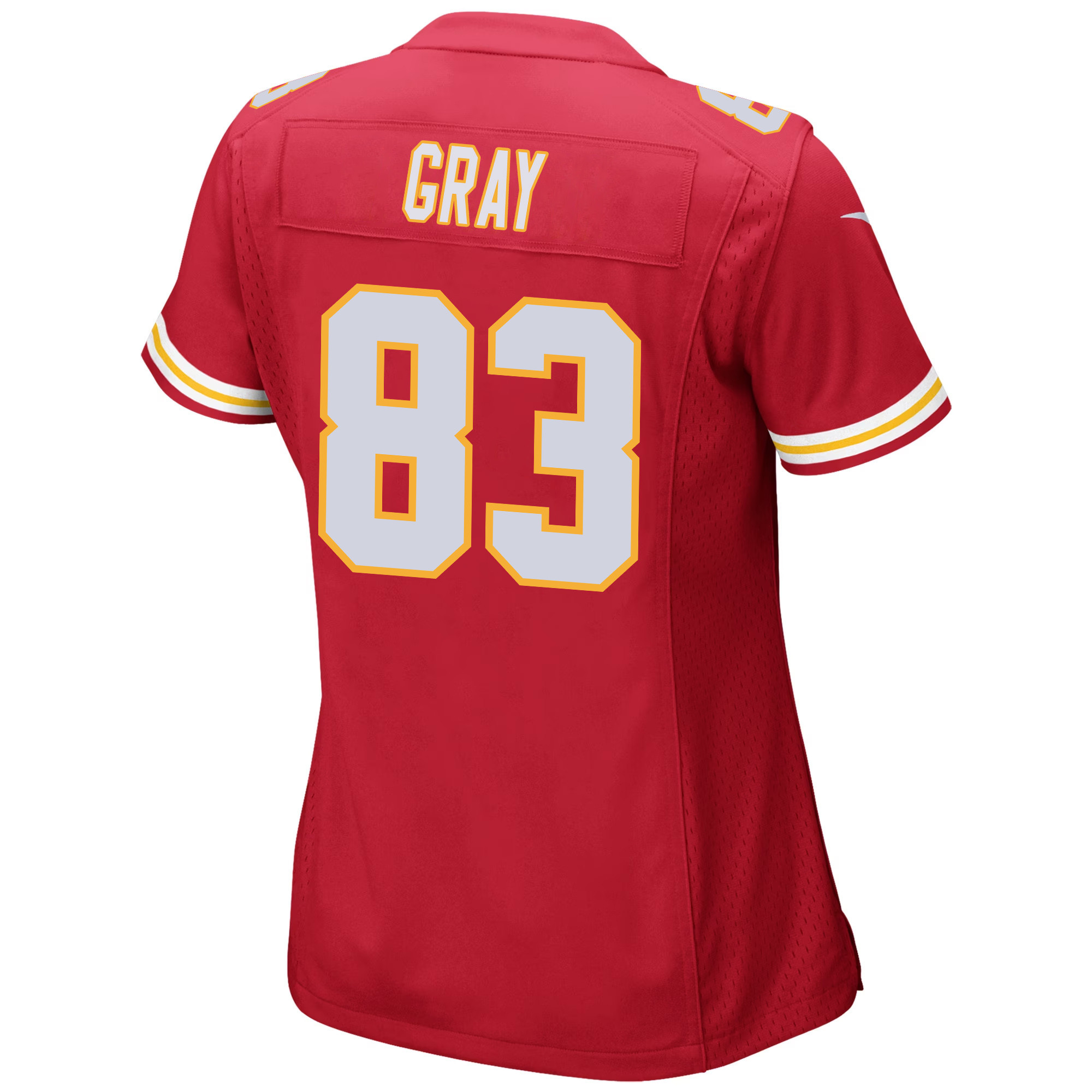 Noah Gray 83 Kansas City Chiefs Super Bowl LVIII Patch Game Women Jersey - Red JS6763 nicesnker - Image 3