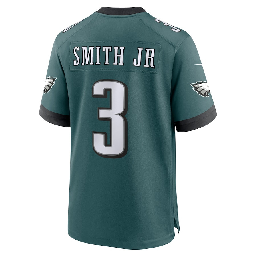 Nolan Smith 3 Philadelphia Eagles Team Game Men Jersey - Midnight Green JS7087 nicesnker - Image 3