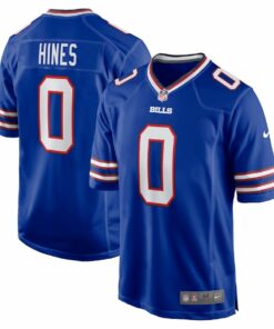 Nyheim Hines 0 Buffalo Bills Men Game Jersey - Royal JS3838 nicesnker