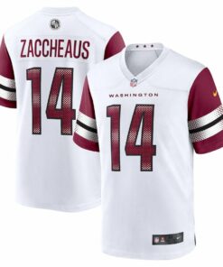 Olamide Zaccheaus 14 Washington Commanders Game Men Jersey - White JS6251 nicesnker