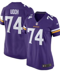 Oli Udoh 74 Minnesota Vikings Women Game Jersey - Purple JS6389 nicesnker