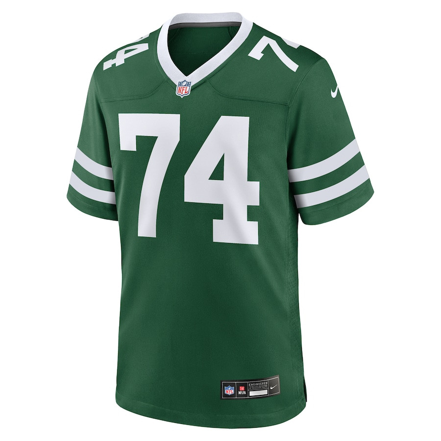 Olu Fashanu 74 New York Jets Team Game Men Jersey - Legacy Green JS9956 nicesnker - Image 2