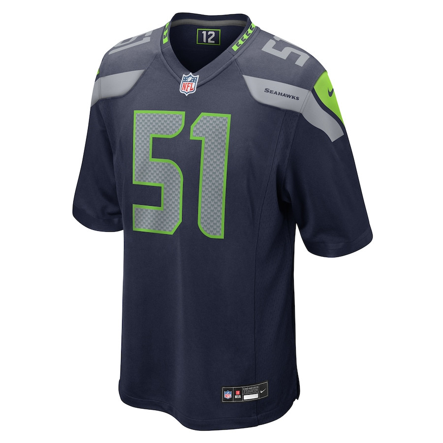 Olu Oluwatimi 51 Seattle Seahawks Game Men Jersey - College Navy JS6691 nicesnker - Image 2