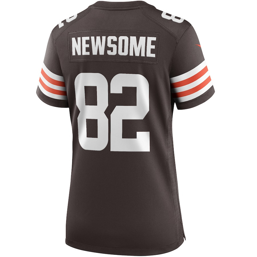 Ozzie Newsome 82 Cleveland Browns Women Game Retired Jersey - Brown JS8515 nicesnker - Image 3