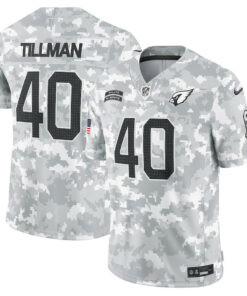 Pat Tillman 40 Arizona Cardinals 2024 Salute to Service Retired Player Limited Men Jersey - Arctic Camo JS1986 nicesnker