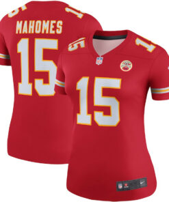 Patrick Mahomes 15 Kansas City Chiefs Women Legend Team Jersey - Red JS8995 nicesnker