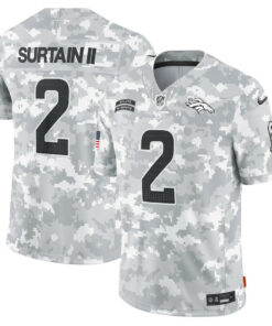 Patrick Surtain II 2 Denver Broncos 2024 Salute to Service Limited Men Jersey - Arctic Camo JS8052 nicesnker
