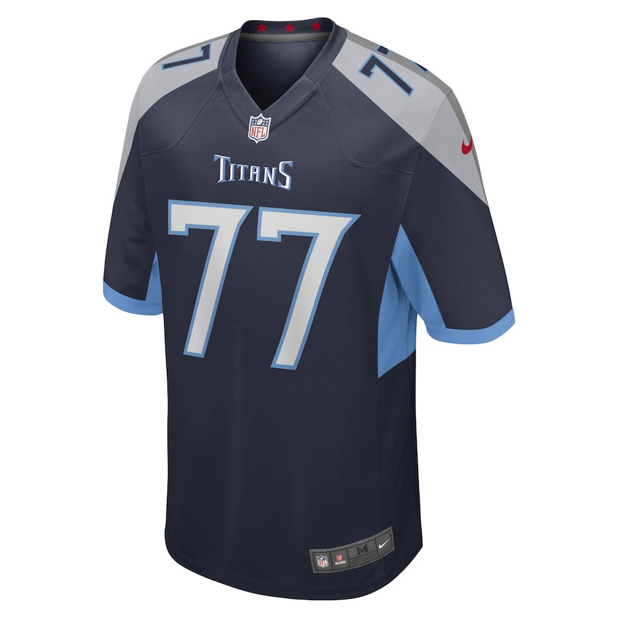 Peter Skoronski 77 Tennessee Titans Game Men Jersey - Navy JS9029 nicesnker - Image 2
