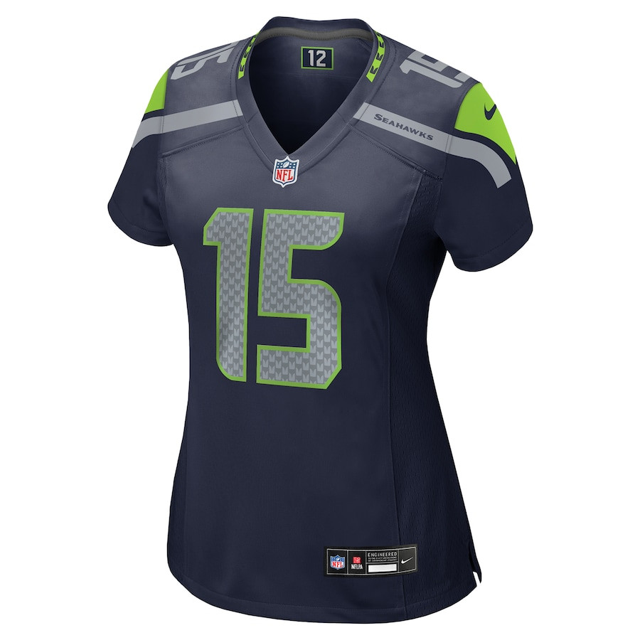 P.J. Walker 15 Seattle Seahawks Women's Game Jersey - College Navy JS9792 nicesnker - Image 2