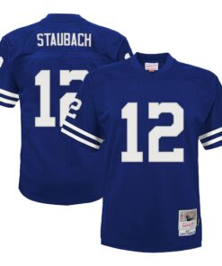 Preschool Dallas Cowboys Roger Staubach Mitchell & Ness Navy 1971 Retired Player Legacy Jersey JS4533 nicesnker