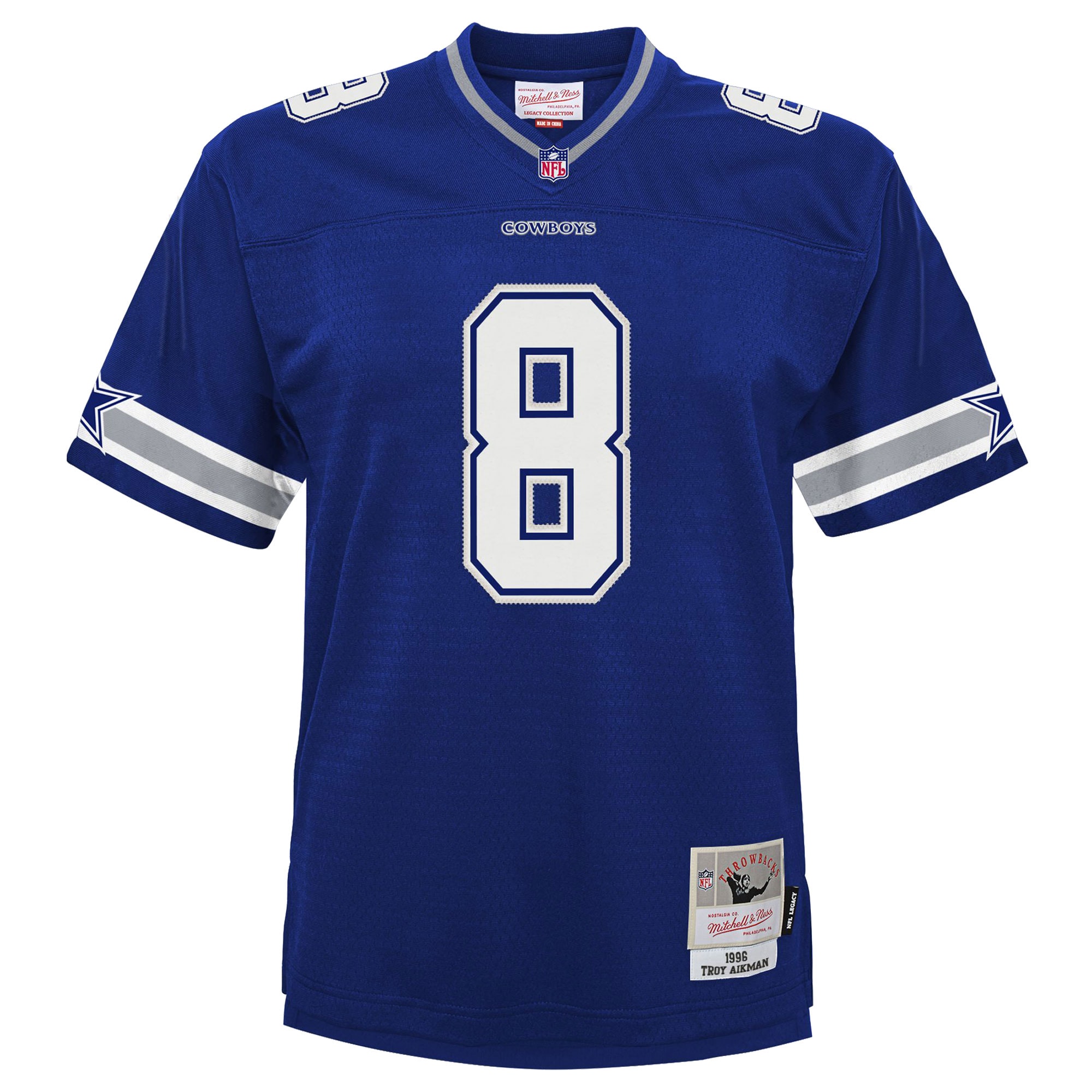 Preschool Dallas Cowboys Troy Aikman Mitchell & Ness Navy 1996 Retired Player Legacy Jersey JS4155 nicesnker - Image 2