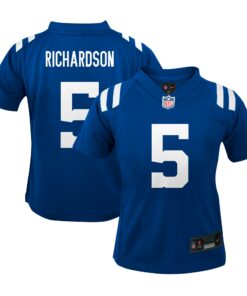 Preschool Indianapolis Colts Anthony Richardson Royal Player Game Jersey JS7193 nicesnker