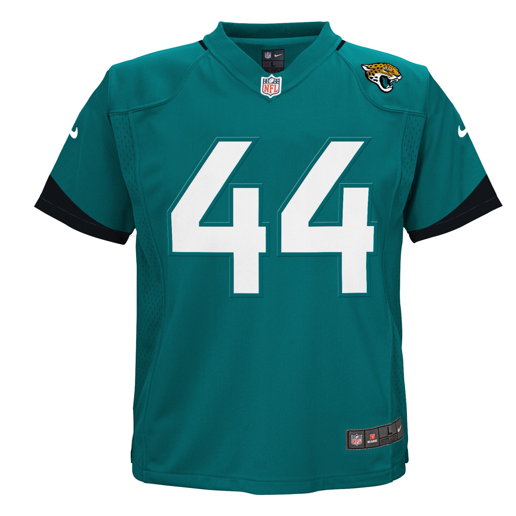 Preschool Jacksonville Jaguars Travon Walker Teal Game Jersey JS5874 nicesnker - Image 2