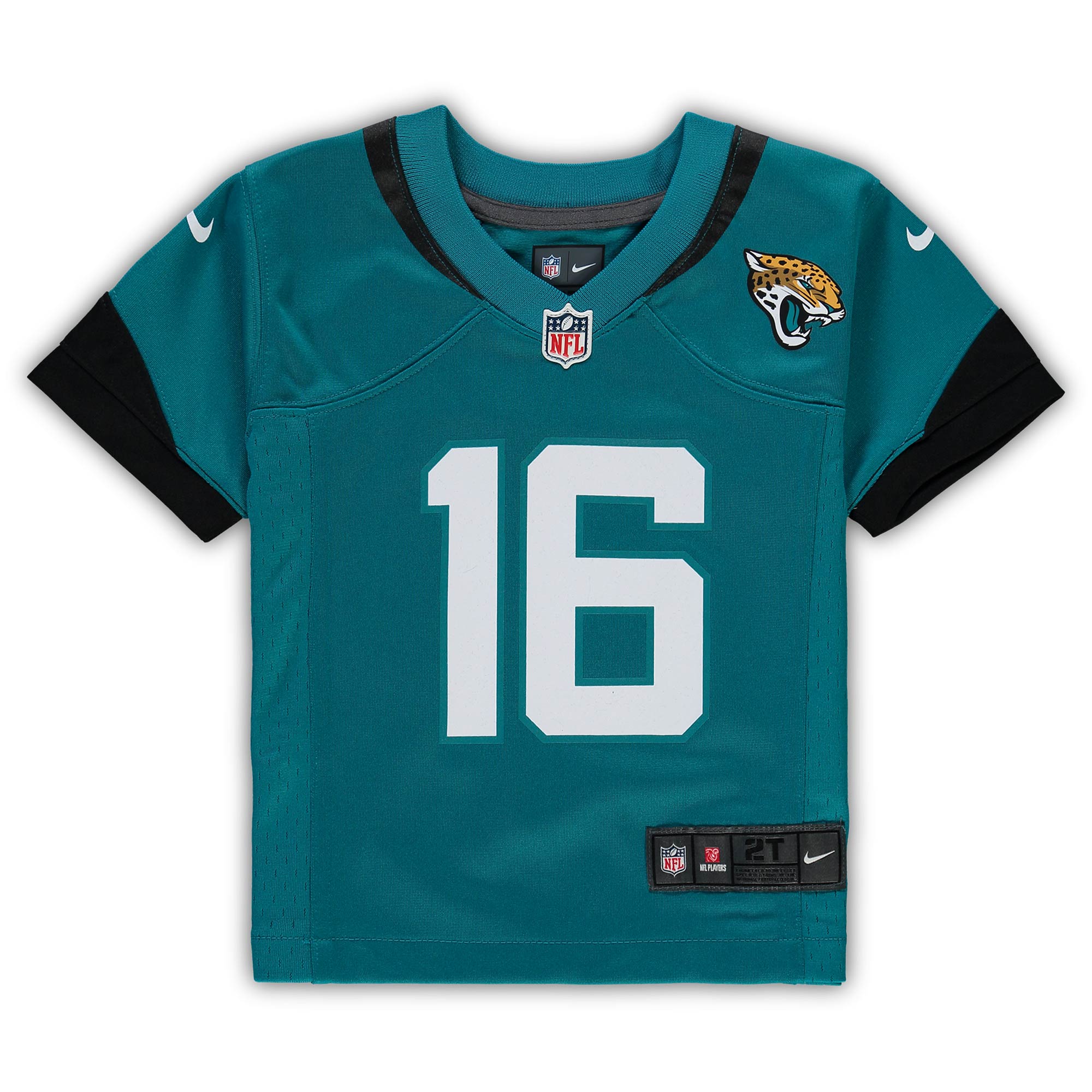 Preschool Jacksonville Jaguars Trevor Lawrence Teal Game Jersey JS5902 nicesnker - Image 2