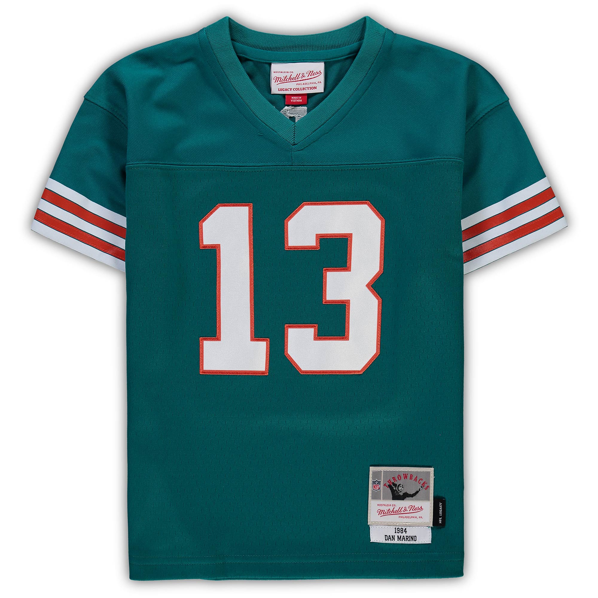 Preschool Miami Dolphins Dan Marino Mitchell & Ness Aqua 1984 Retired Legacy Jersey JS2062 nicesnker - Image 2