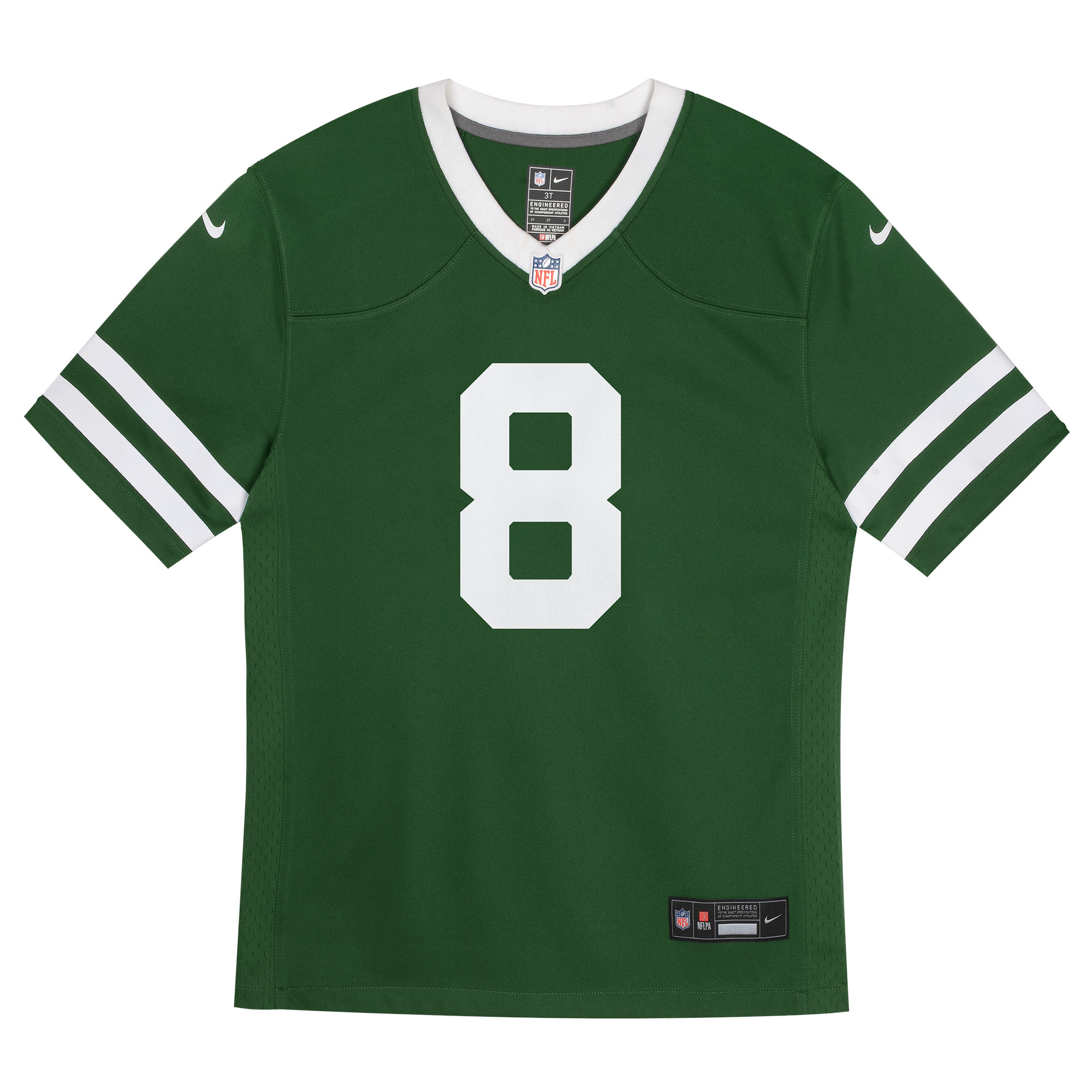 Preschool New York Jets Aaron Rodgers Legacy Green Game Jersey JS6778 nicesnker - Image 2