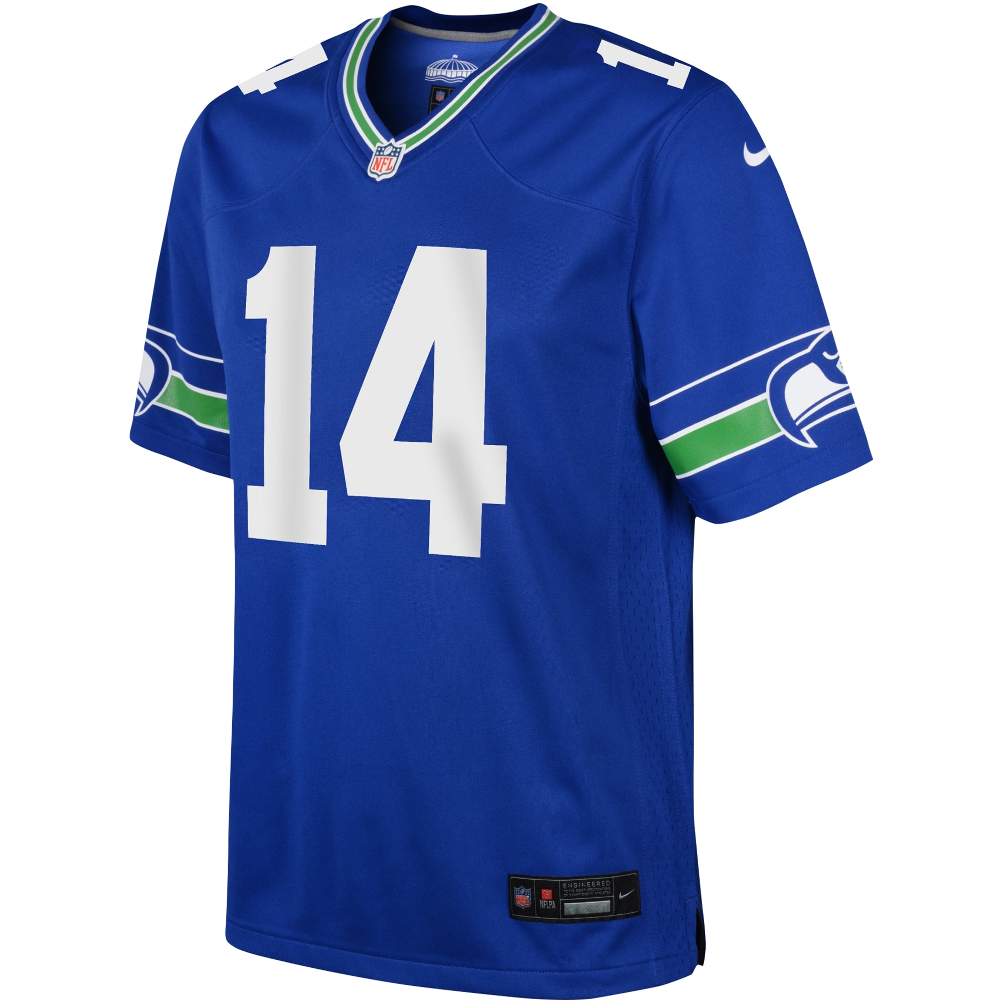 Preschool Seattle Seahawks DK Metcalf Royal Game Jersey JS7069 nicesnker - Image 2