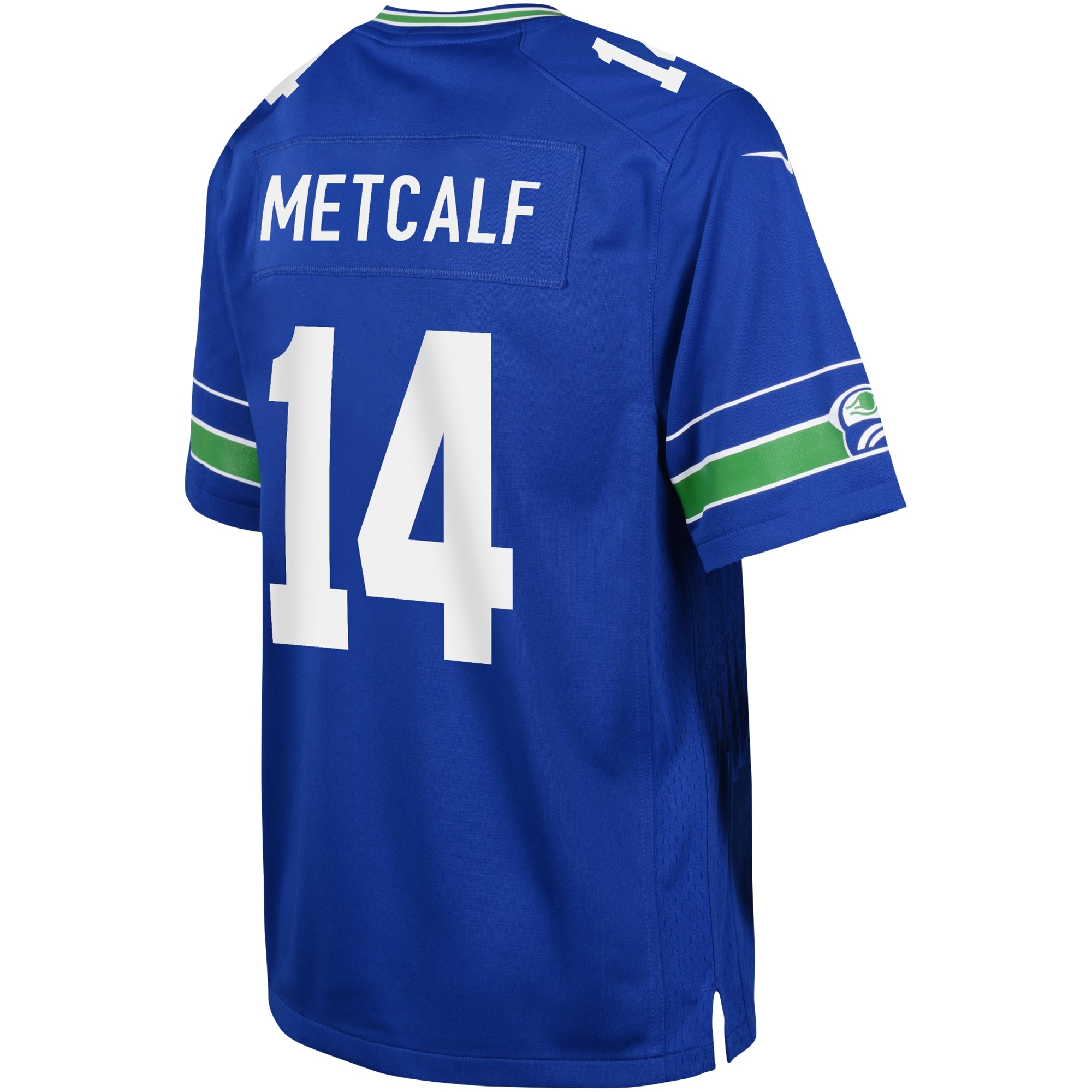 Preschool Seattle Seahawks DK Metcalf Royal Game Jersey JS7069 nicesnker - Image 3