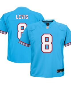Preschool Tennessee Titans Will Levis Light Blue Alternate Player Game Jersey JS9989 nicesnker