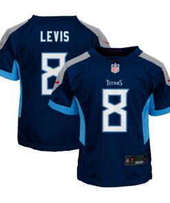 Preschool Tennessee Titans Will Levis Navy Game Jersey JS6475 nicesnker