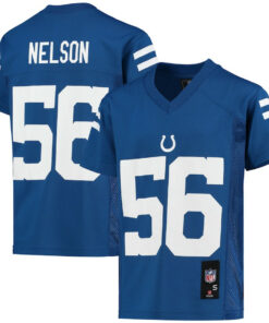 Quenton Nelson 56 Indianapolis Colts YOUTH Jersey - Royal JS1751 nicesnker