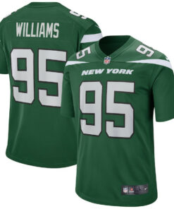 Quinnen Williams 95 New York Jets Men Game Jersey - Gotham Green JS1881 nicesnker