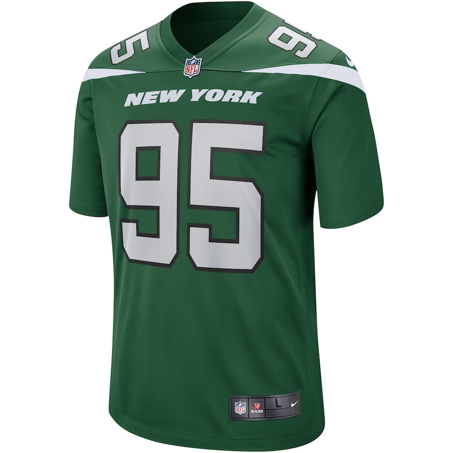 Quinnen Williams 95 New York Jets Men Game Jersey - Gotham Green JS1881 nicesnker - Image 2